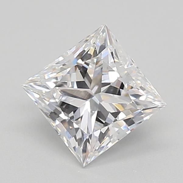 0.74ct Princess D VS1 Lab Created Diamond