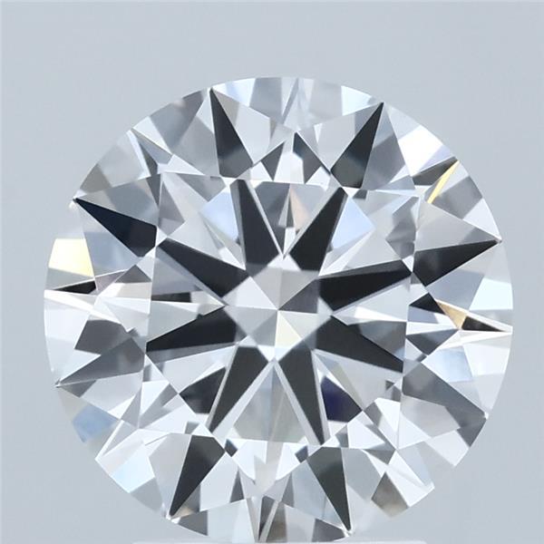 3ct Round D VVS1 Lab Created Diamond