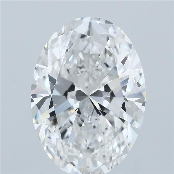 3.52ct Oval E VS2 Lab Created Diamond