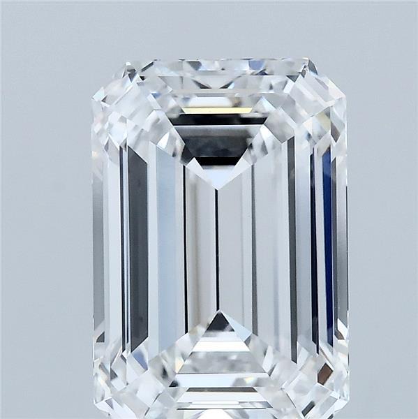 4.03ct Emerald D VVS2 Lab Created Diamond