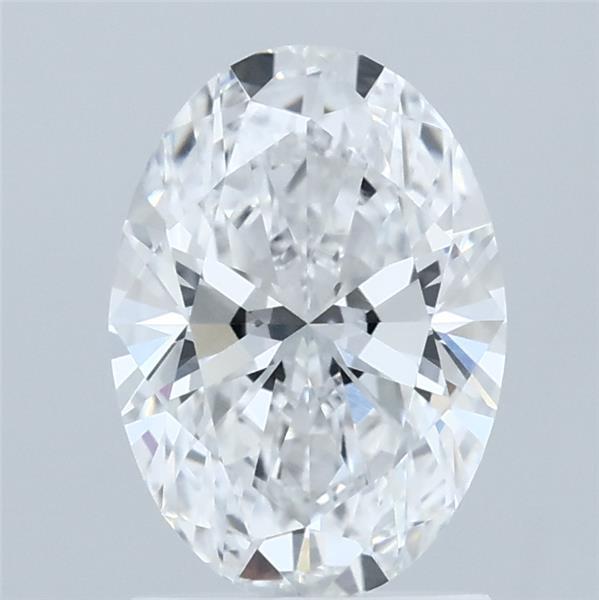 1.5ct Oval D VVS1 Lab Created Diamond