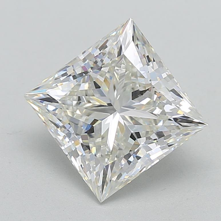 4.07ct Princess G VVS2 Lab Created Diamond
