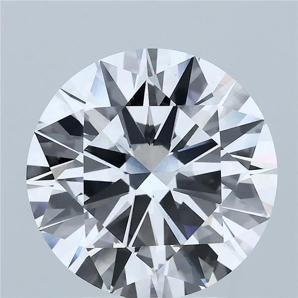 4ct Round E VS1 Lab Created Diamond