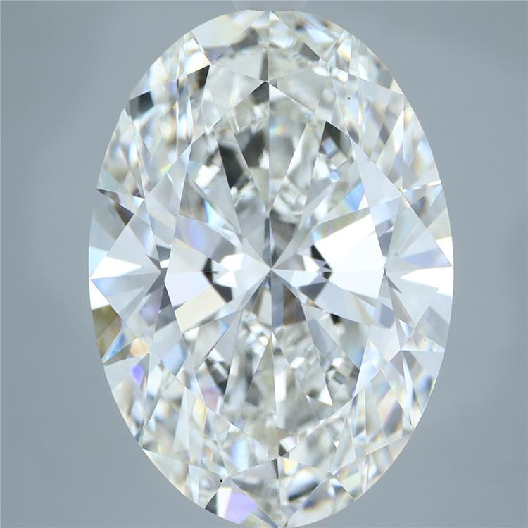 8.03ct Oval G VVS2 Lab Created Diamond