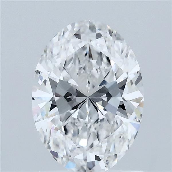 1.08ct Oval D VVS2 Lab Created Diamond