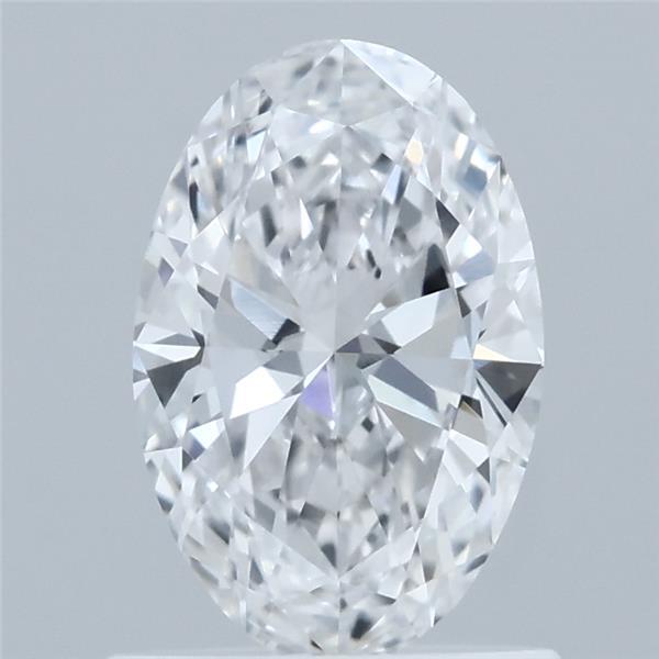 0.88ct Oval D VVS1 Lab Created Diamond