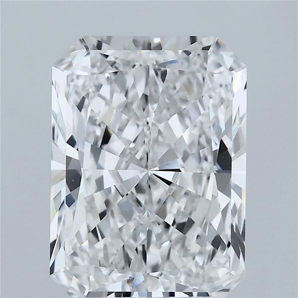 3ct Radiant D VVS2 Lab Created Diamond