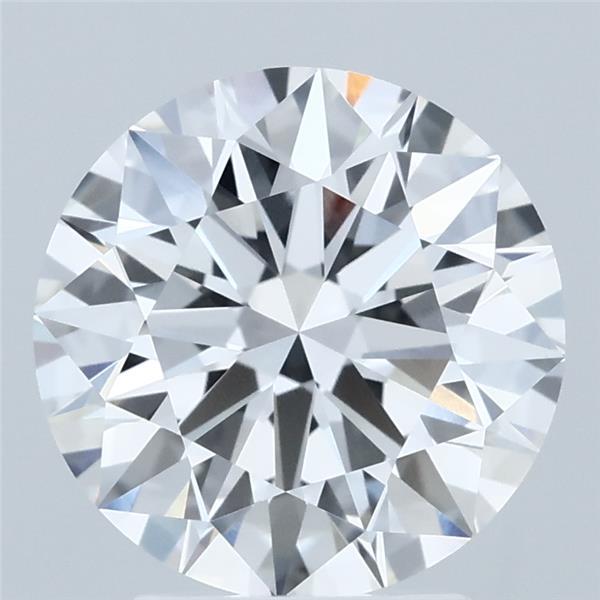 3.1ct Round E VVS2 Lab Created Diamond