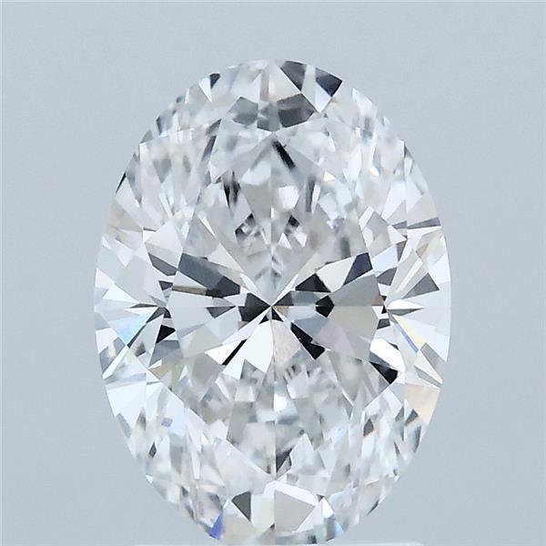 2ct Oval E VS1 Lab Created Diamond