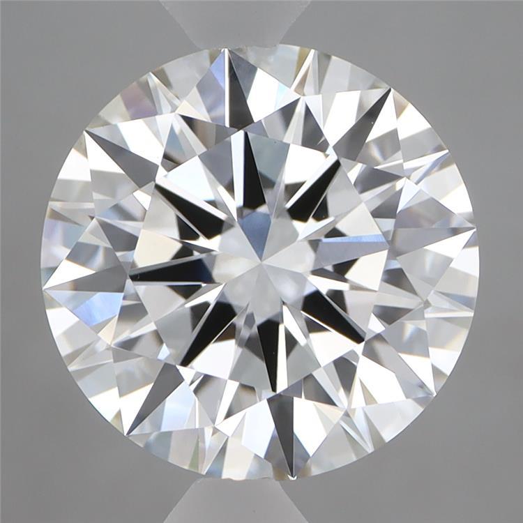 4.09ct Round F VVS2 Lab Created Diamond