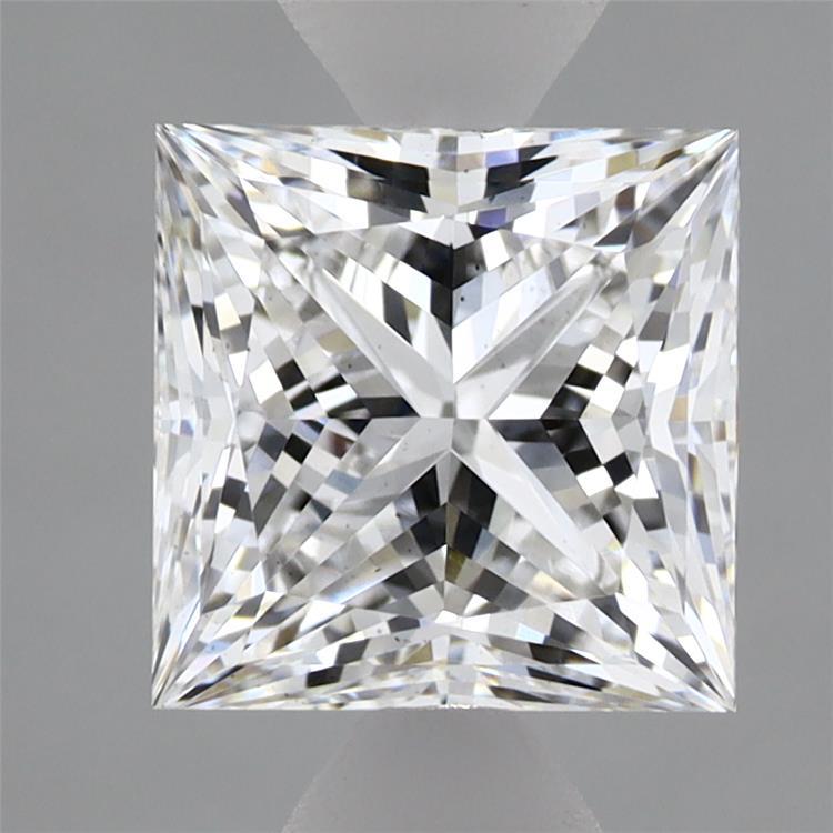 2.08ct Princess E VS2 Lab Created Diamond