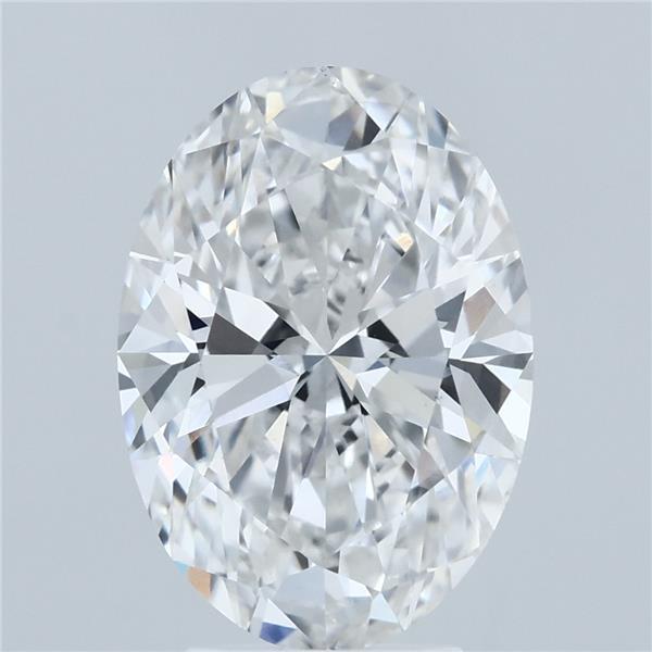 4.04ct Oval E VS1 Lab Created Diamond