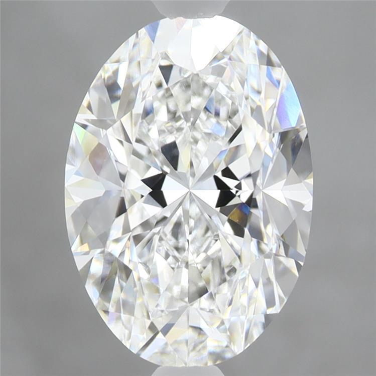 3.01ct Oval E VVS2 Lab Created Diamond