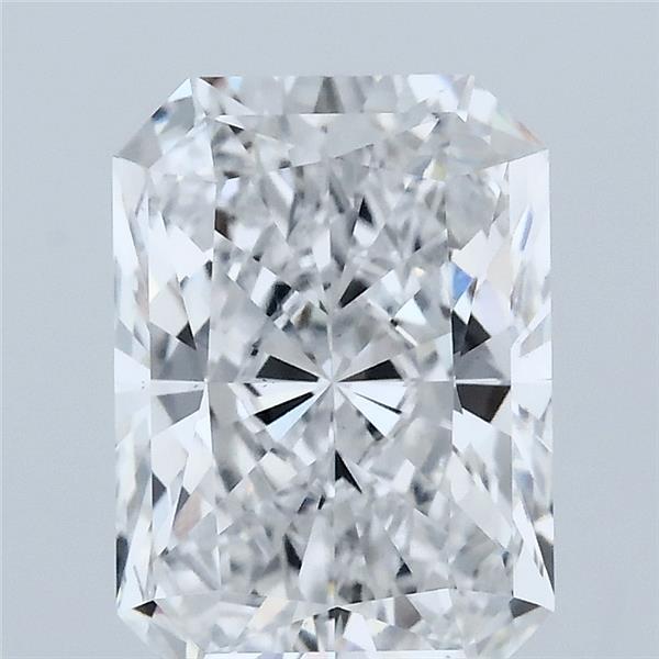 3ct Radiant E VS1 Lab Created Diamond