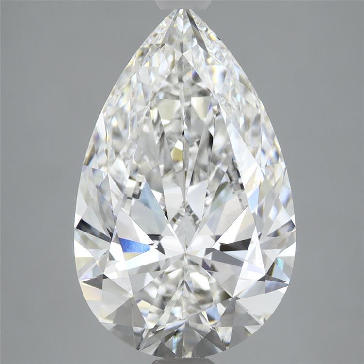 4.71ct Pear E VVS2 Lab Created Diamond