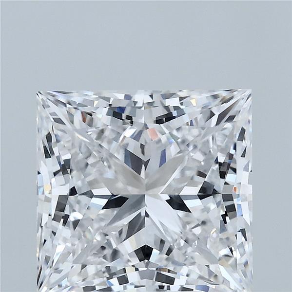 4.04ct Princess D VS1 Lab Created Diamond