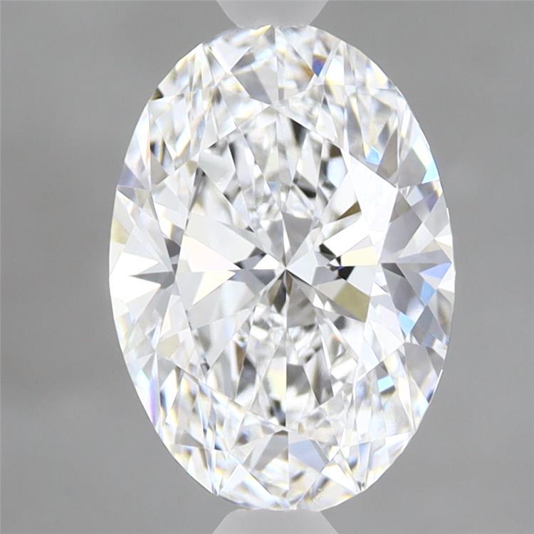 2.07ct Oval D VVS2 Lab Created Diamond