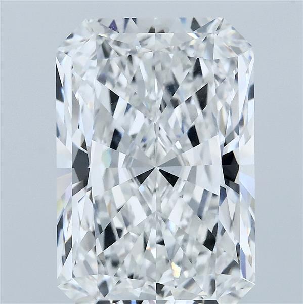 6.27ct Radiant E VVS2 Lab Created Diamond