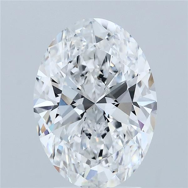 3.09ct Oval D VVS2 Lab Created Diamond