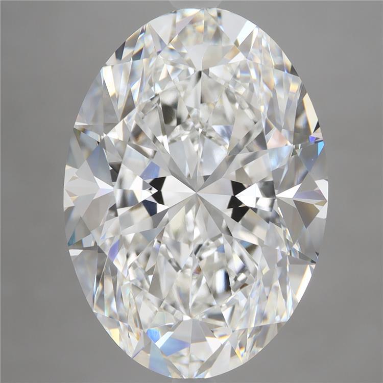 11.07ct Oval F VVS2 Lab Created Diamond