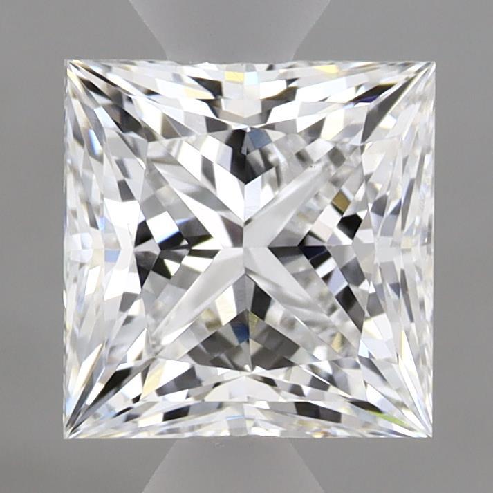 2.01ct Princess D VVS2 Lab Created Diamond