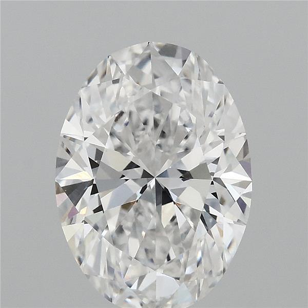 3.03ct Oval E VVS2 Lab Created Diamond