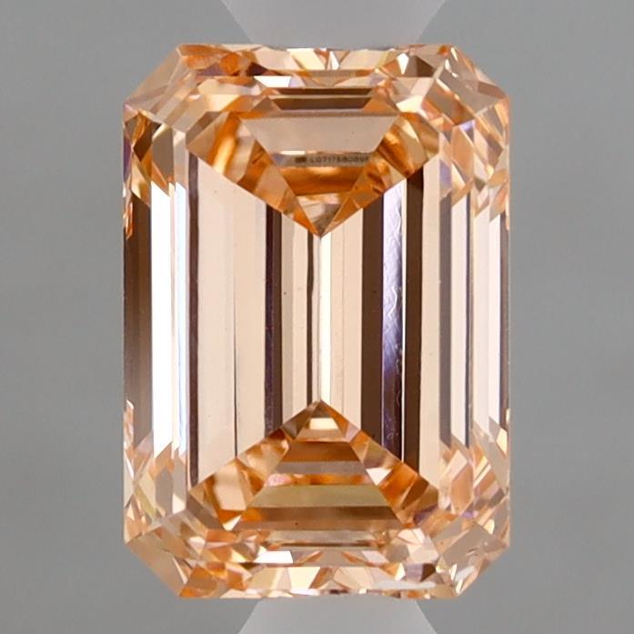 1.26ct Emerald  VS2 Lab Created Diamond