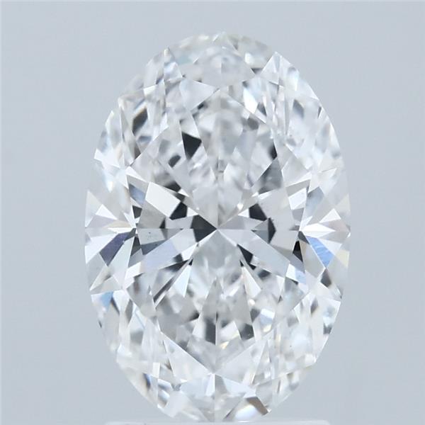 2.01ct Oval D VS1 Lab Created Diamond