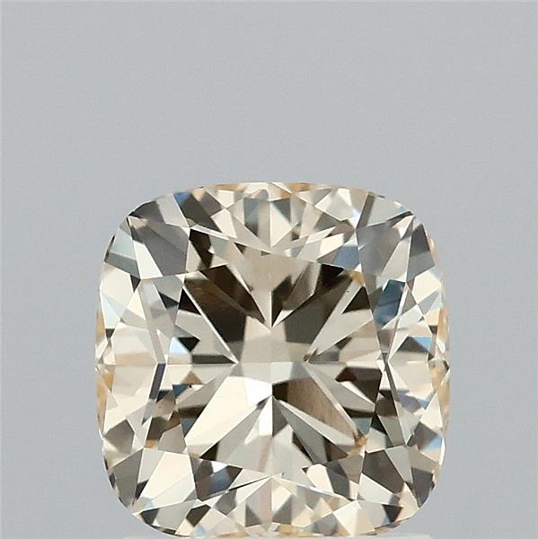 1.6ct Cushion FANCY LIGHT YELLOW VS1 Lab Created Diamond