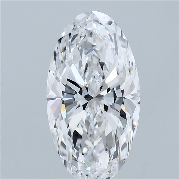1.5ct Oval D VVS2 Lab Created Diamond