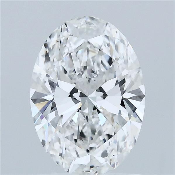 1.34ct Oval D VVS2 Lab Created Diamond