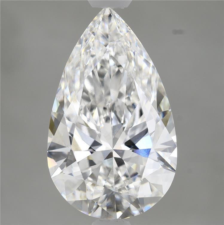 4.77ct Pear E VVS2 Lab Created Diamond