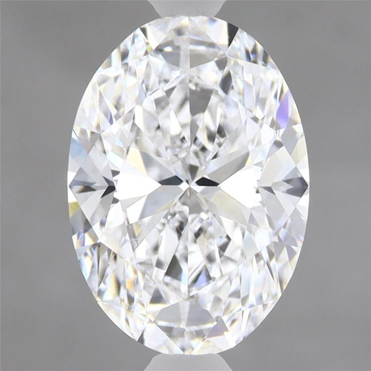2ct Oval D VS1 Lab Created Diamond