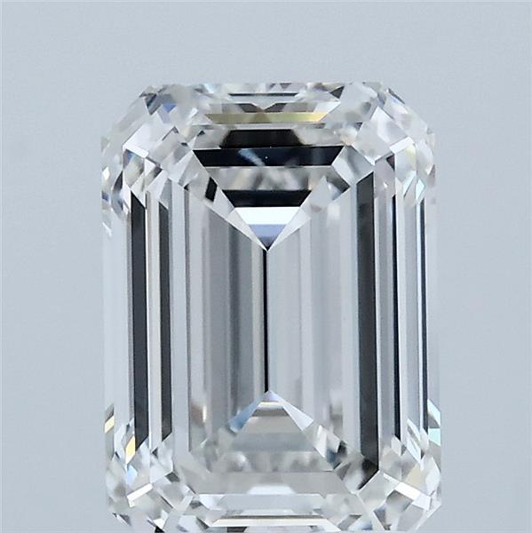 2.07ct Emerald F VVS2 Lab Created Diamond