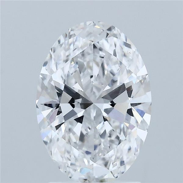 2.07ct Oval D VS1 Lab Created Diamond