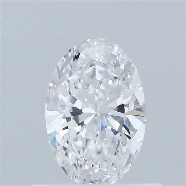 0.57ct Oval D VVS2 Lab Created Diamond