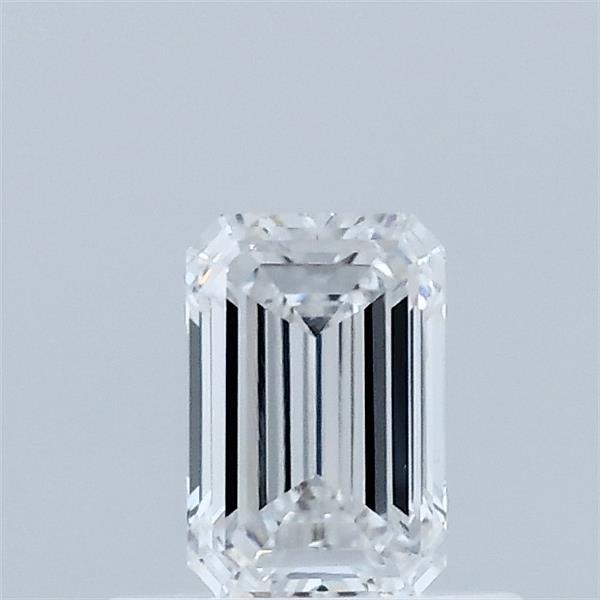 0.51ct Emerald D VVS2 Lab Created Diamond
