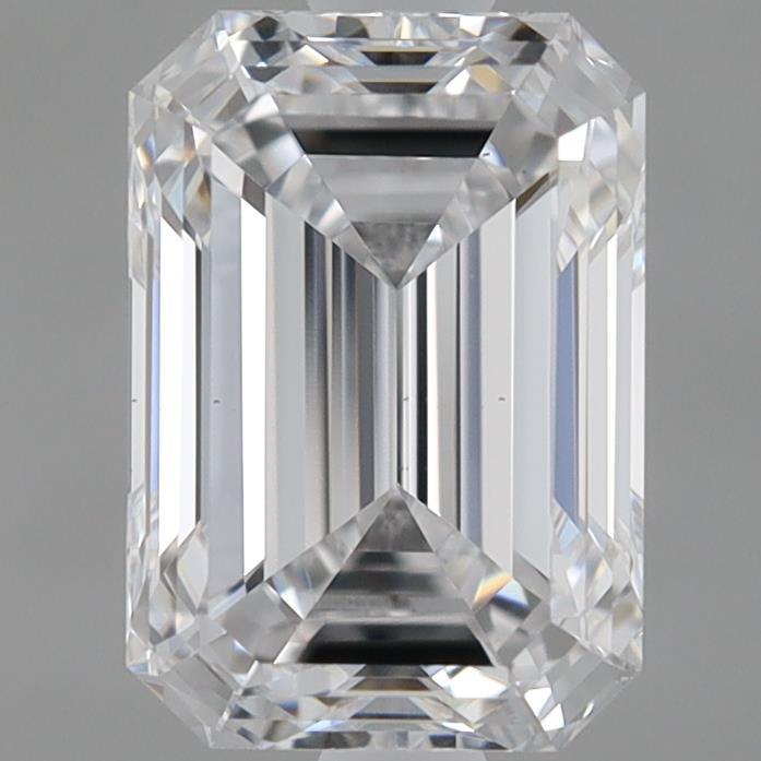 0.99ct Emerald D VVS2 Lab Created Diamond