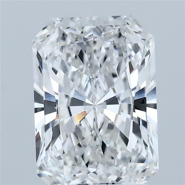 2.06ct Radiant E VVS2 Lab Created Diamond
