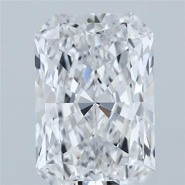 3.03ct Radiant D VVS2 Lab Created Diamond