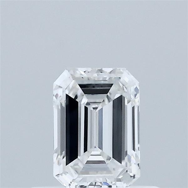 0.54ct Emerald D VVS2 Lab Created Diamond