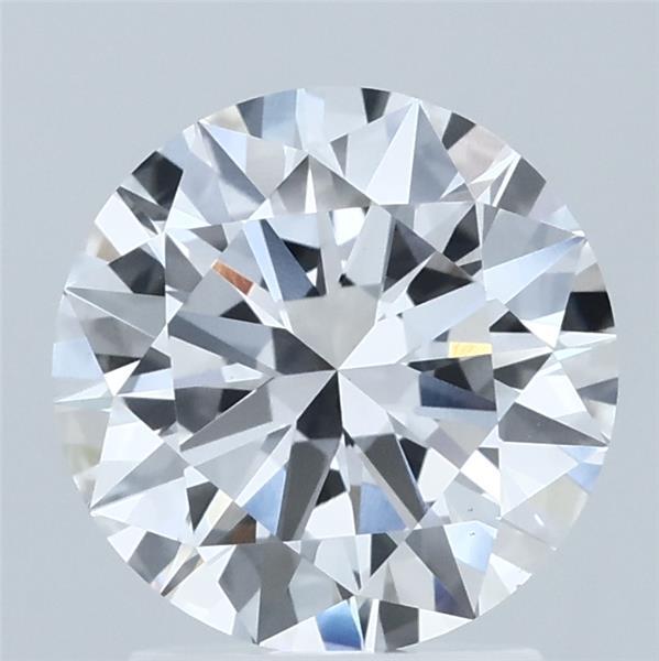 2ct Round D VS1 Lab Created Diamond