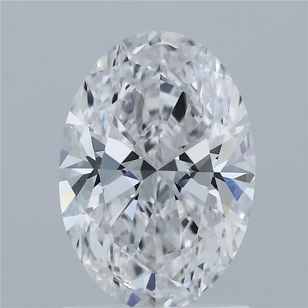 1.3ct Oval D VVS2 Lab Created Diamond