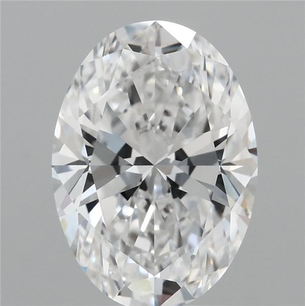 3.26ct Oval D VVS1 Lab Created Diamond