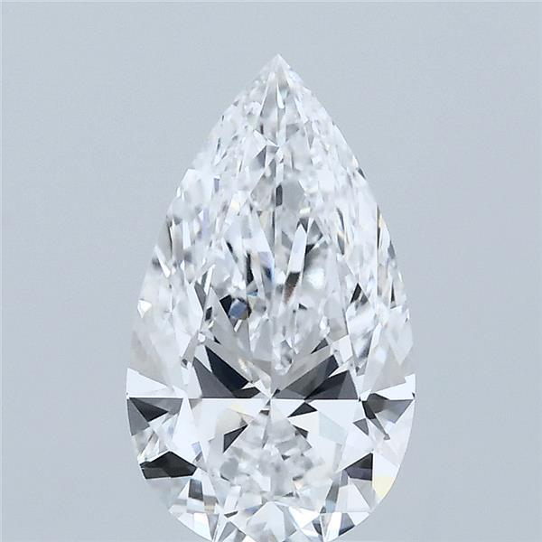 1.5ct Pear D VVS2 Lab Created Diamond