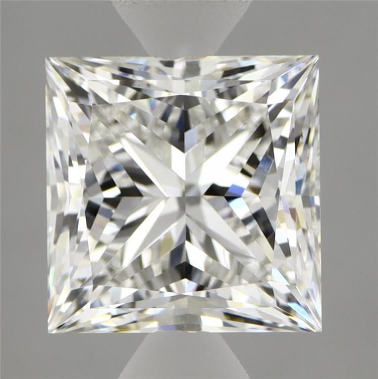3.01ct Princess F VVS2 Lab Created Diamond