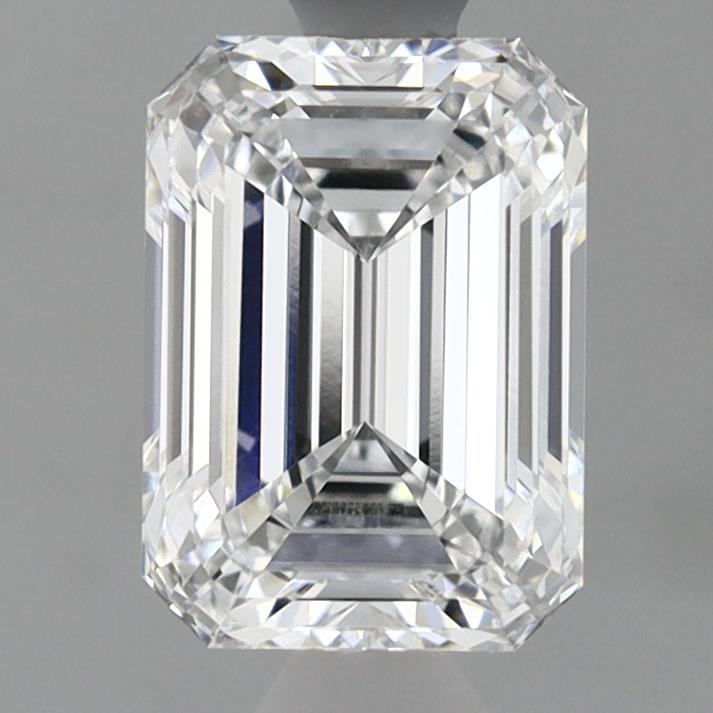 1.59ct Emerald D VVS2 Lab Created Diamond