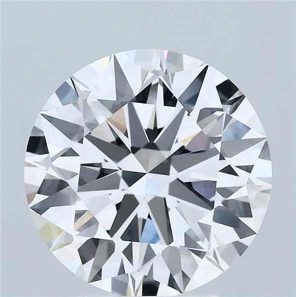 4.07ct Round E VVS2 Lab Created Diamond