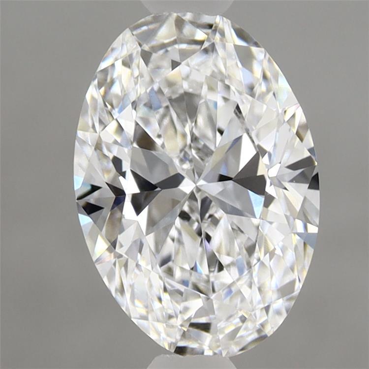 1.53ct Oval D VVS2 Lab Created Diamond