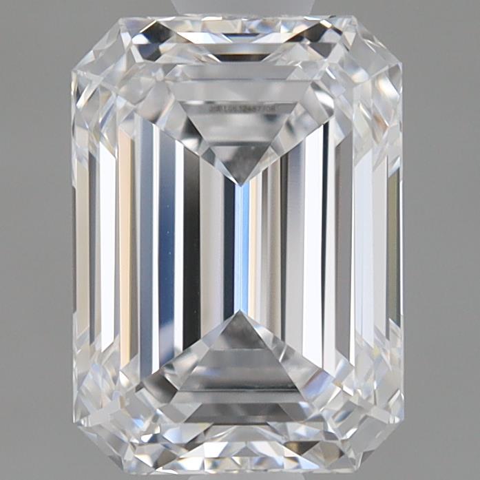 0.96ct Emerald D VVS2 Lab Created Diamond